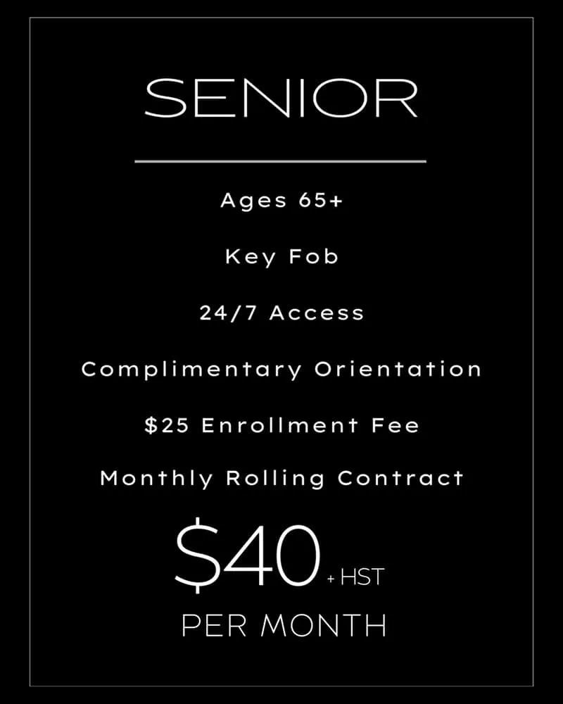 Senior Gym Membership