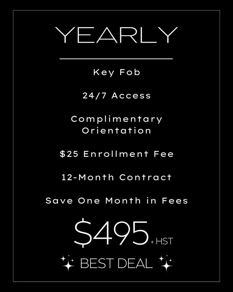 Yearly Gym Membership